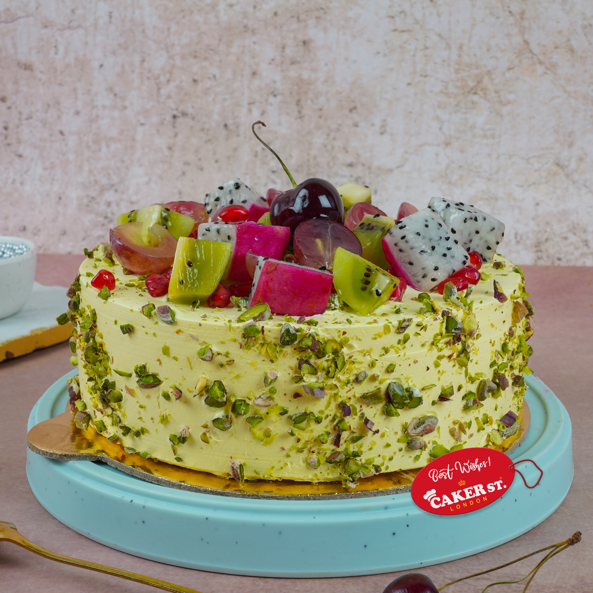Exotic Fruit Jubilee Cake 