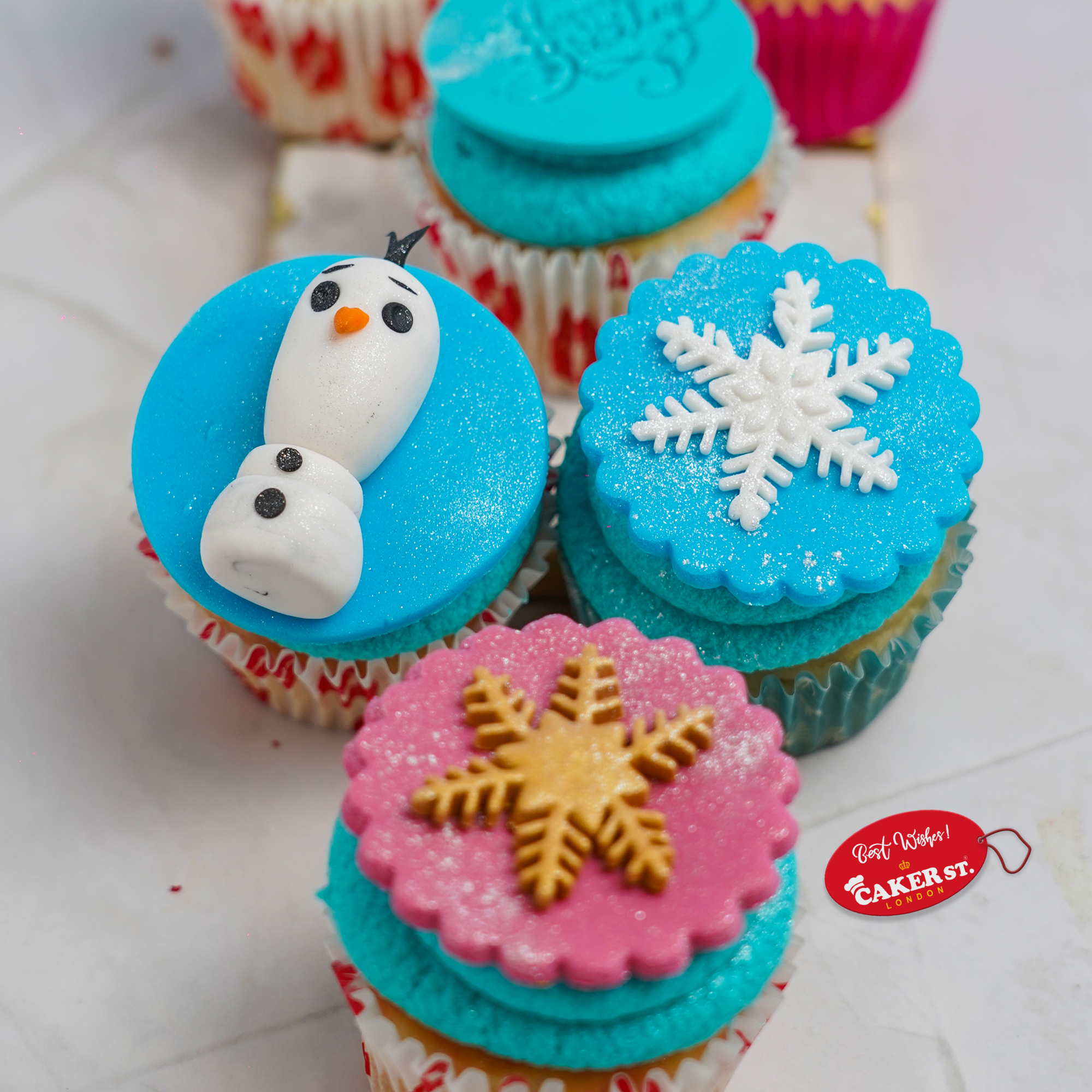  Fantasy Frozen  Cupcakes