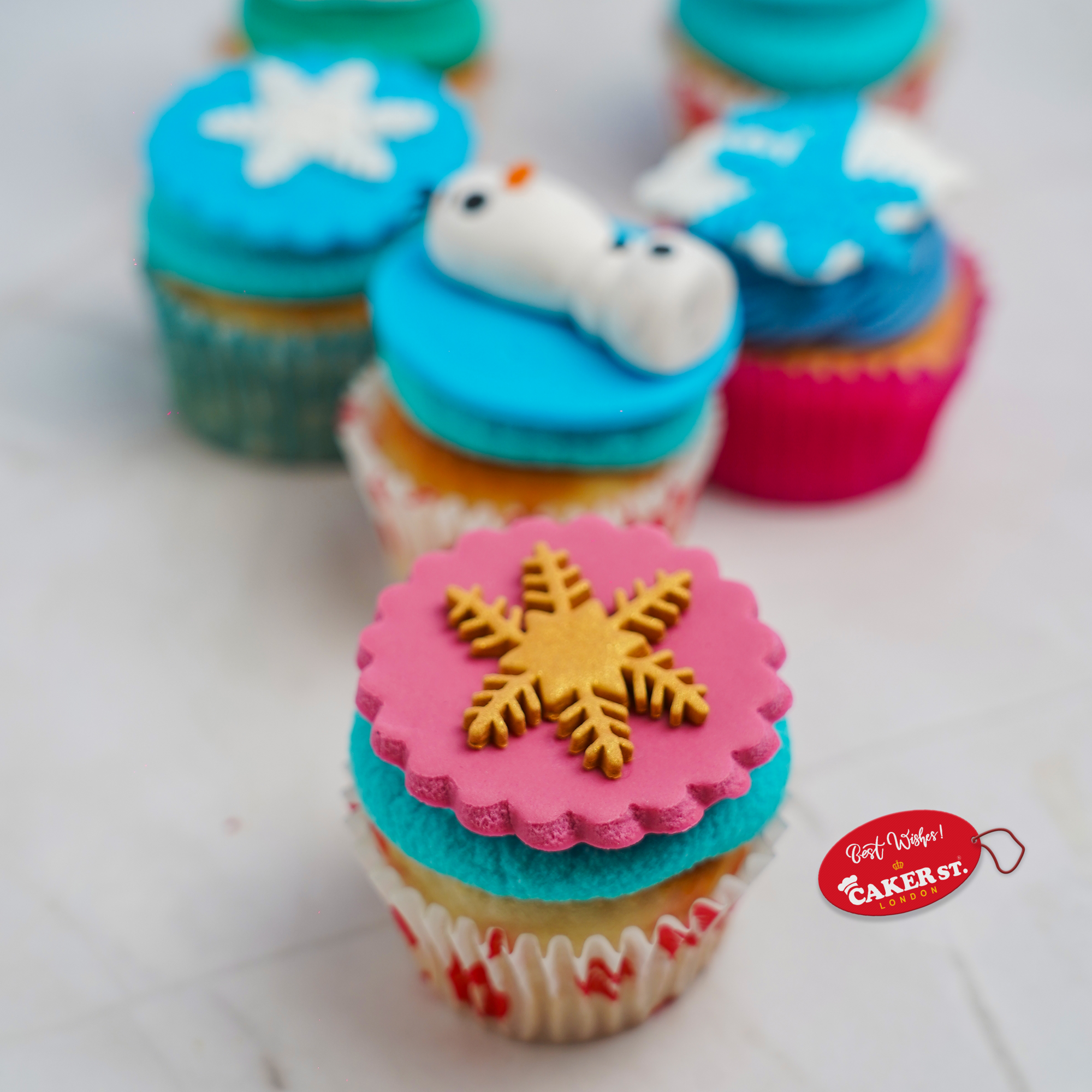  Fantasy Frozen  Cupcakes