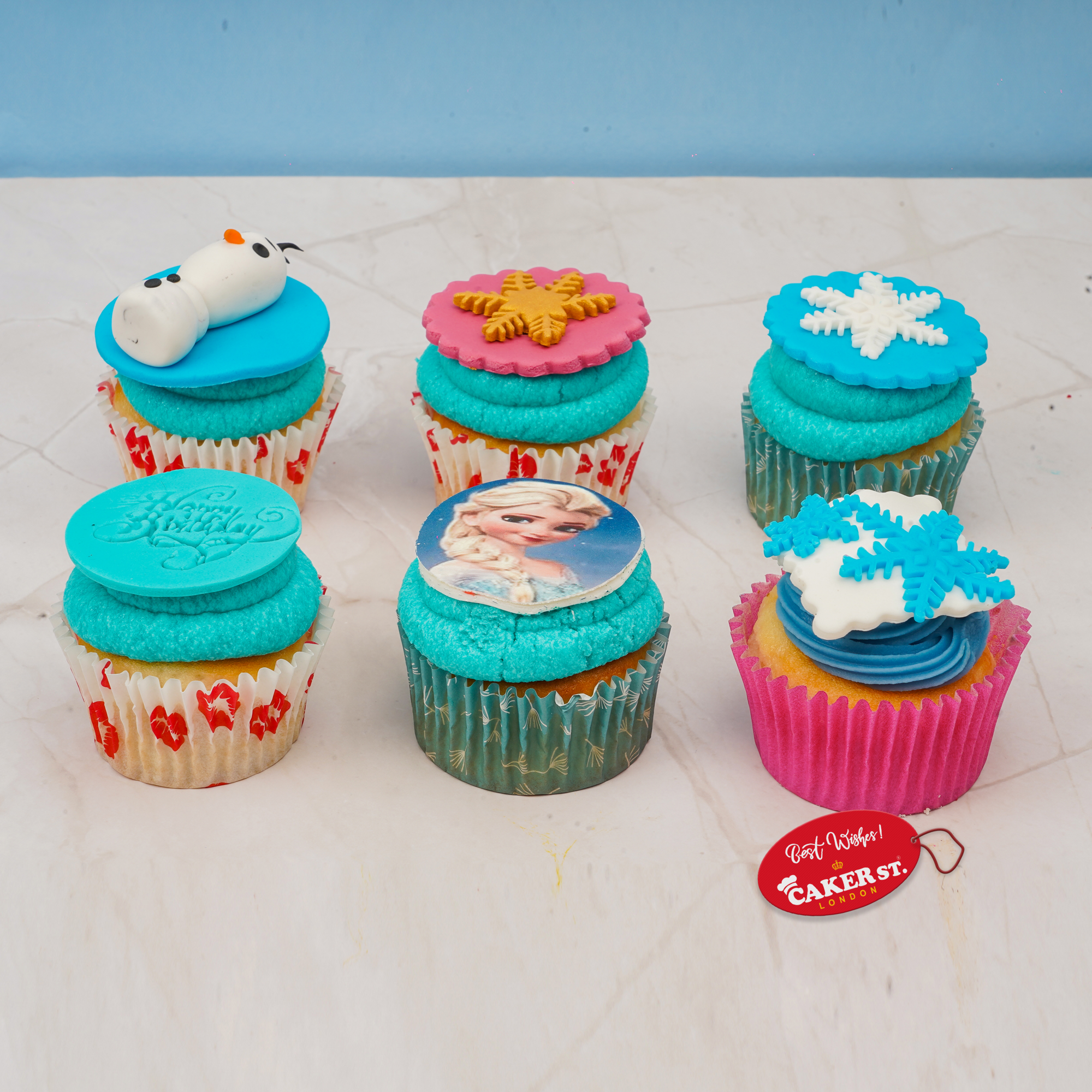  Fantasy Frozen  Cupcakes
