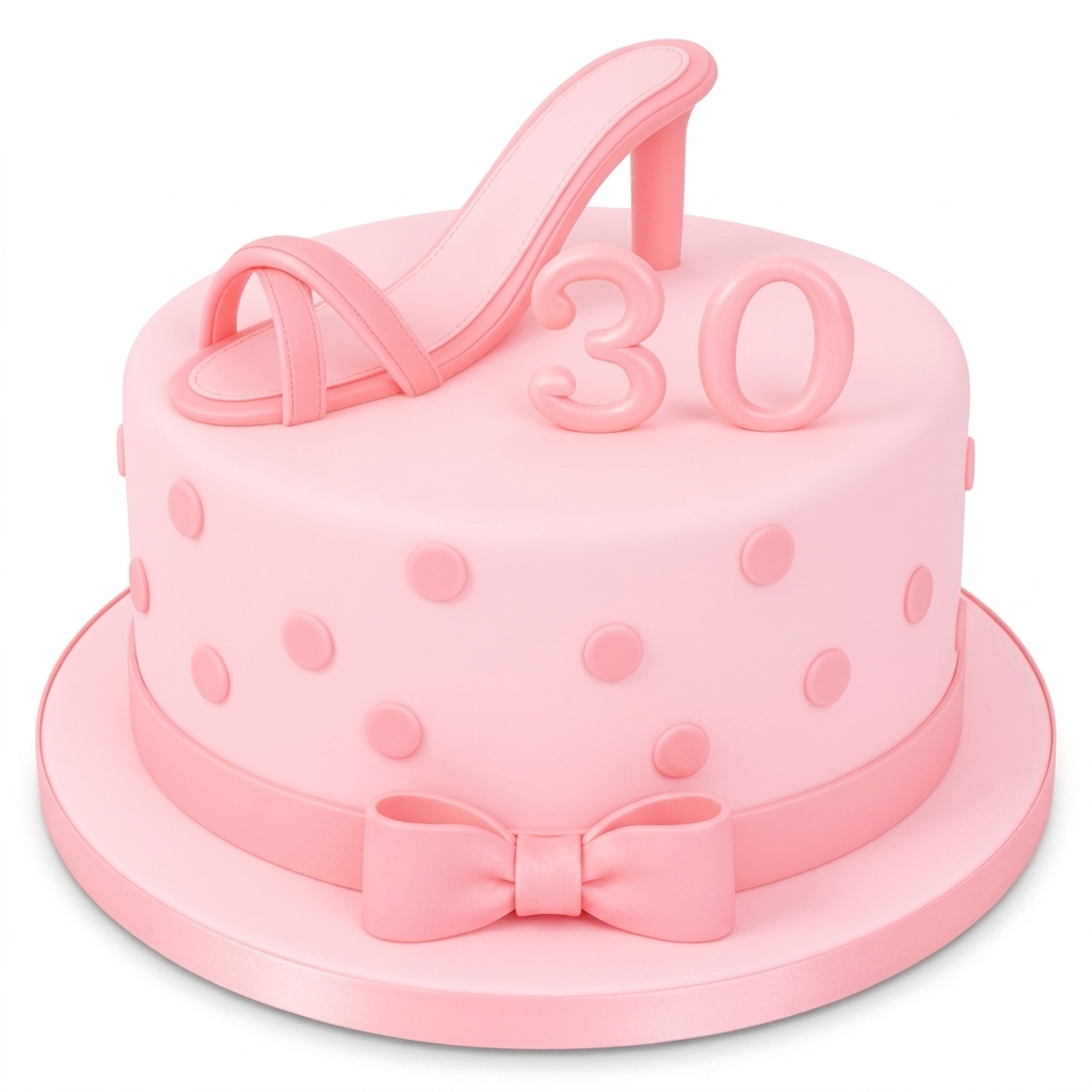 High Heel Birthday Cake for Her