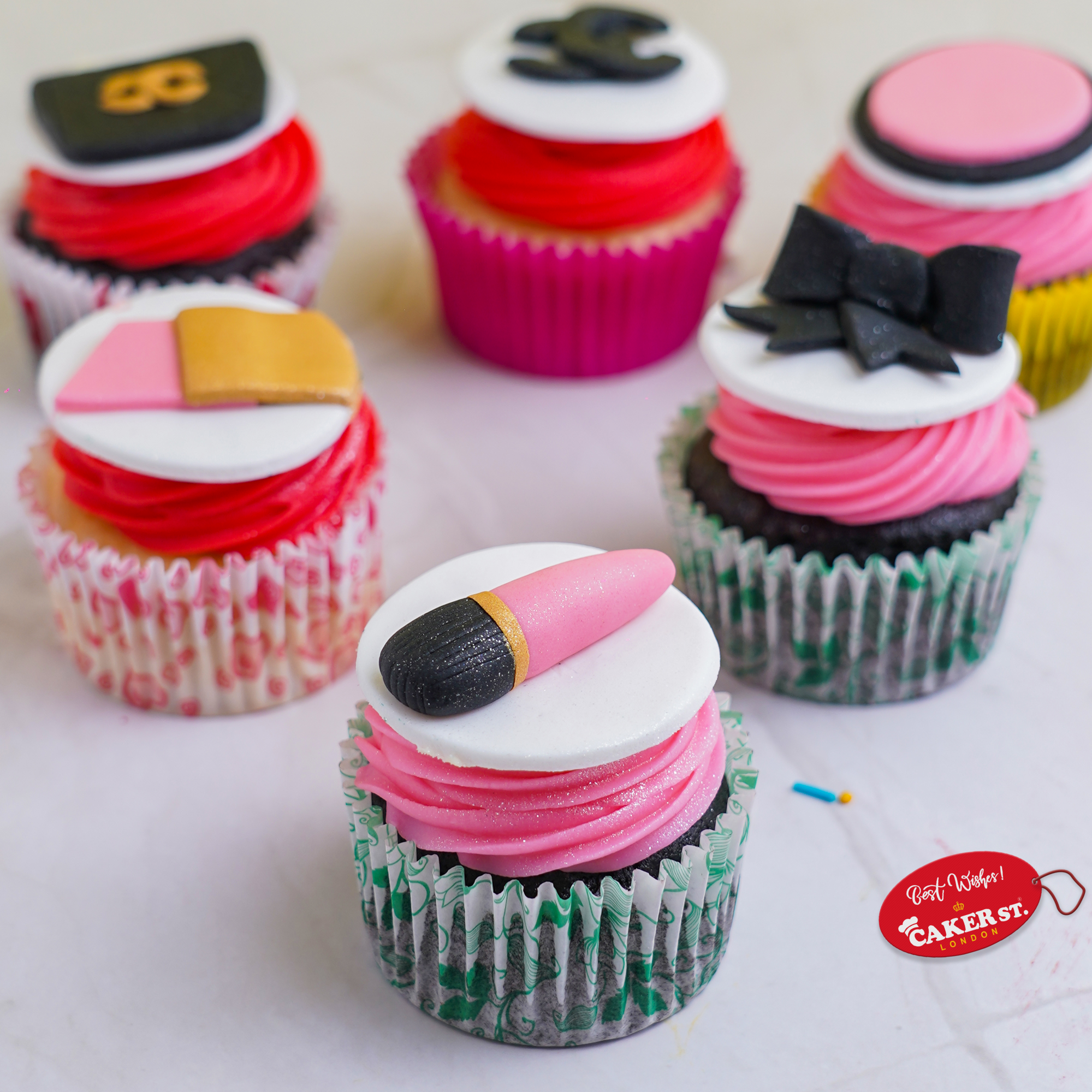 Fashion Girls Chanel Cupcakes