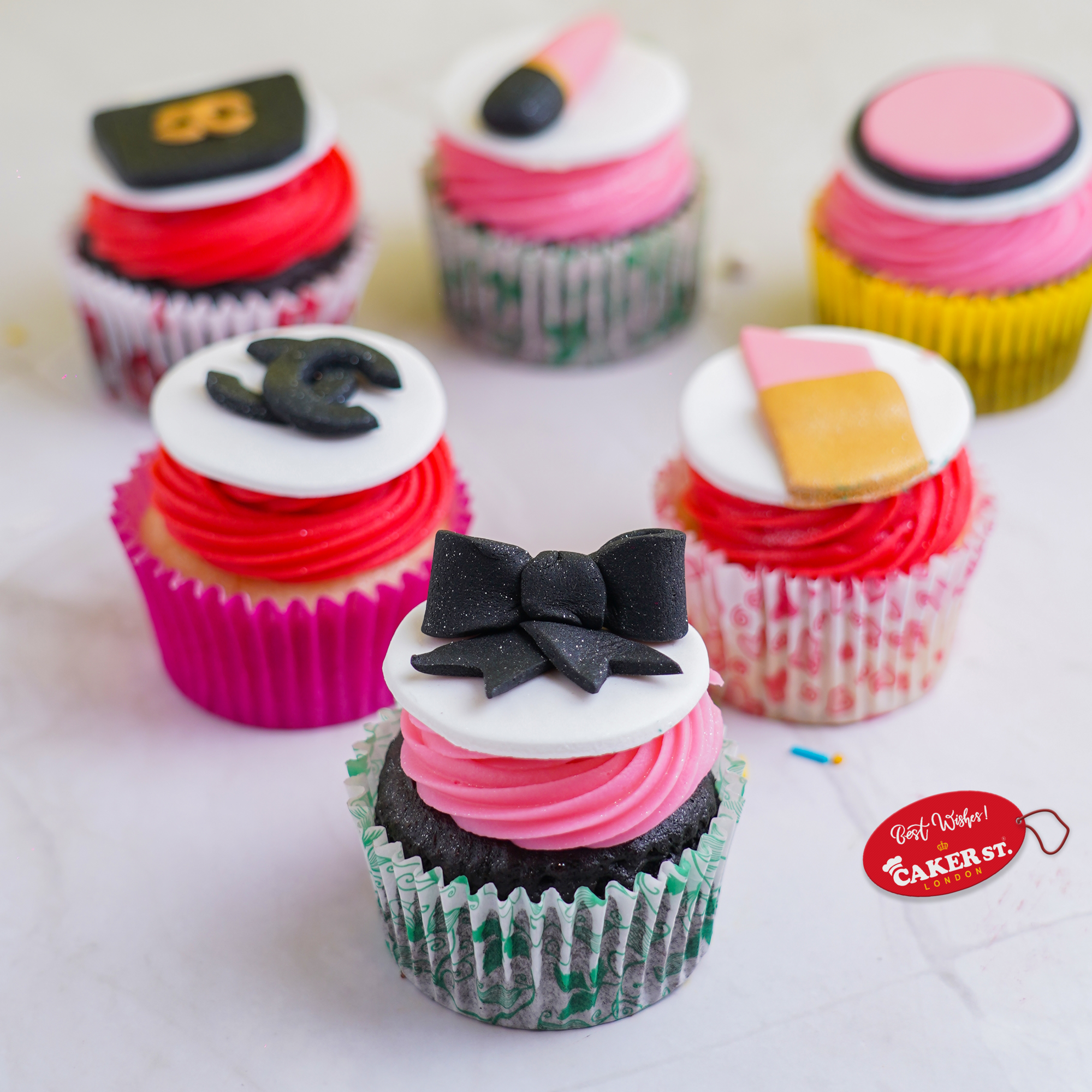 Fashion Girls Chanel Cupcakes