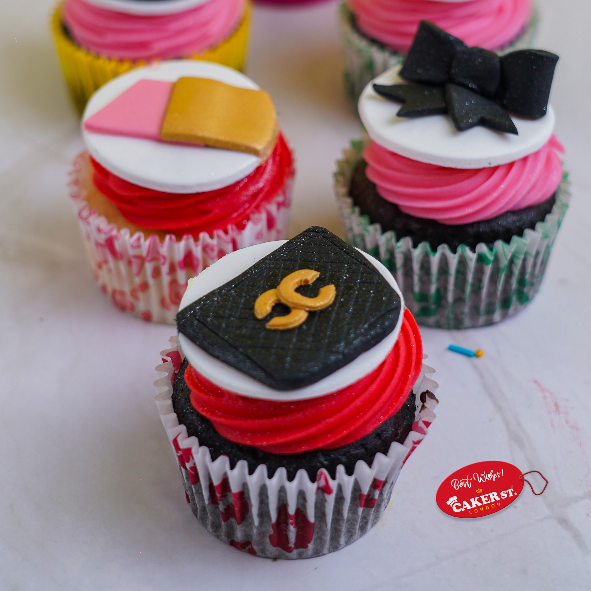 Fashion Girls Chanel Cupcakes