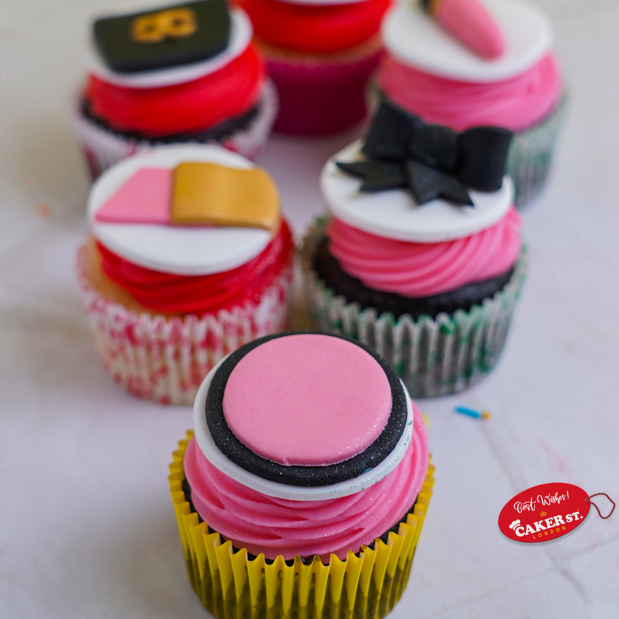 Fashion Girls Chanel Cupcakes