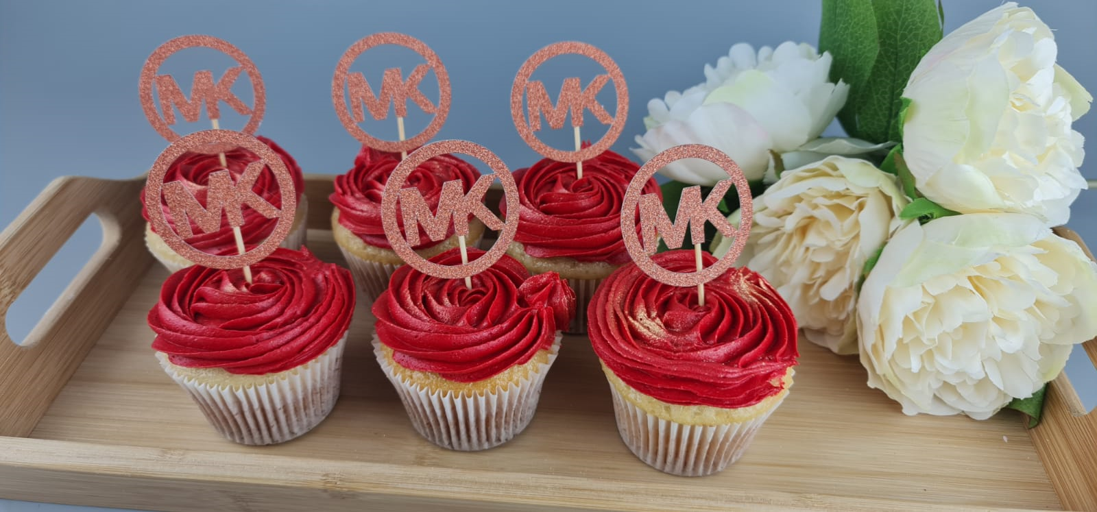 Fashion Theme Michael Kors Cupcakes - Pack of 6