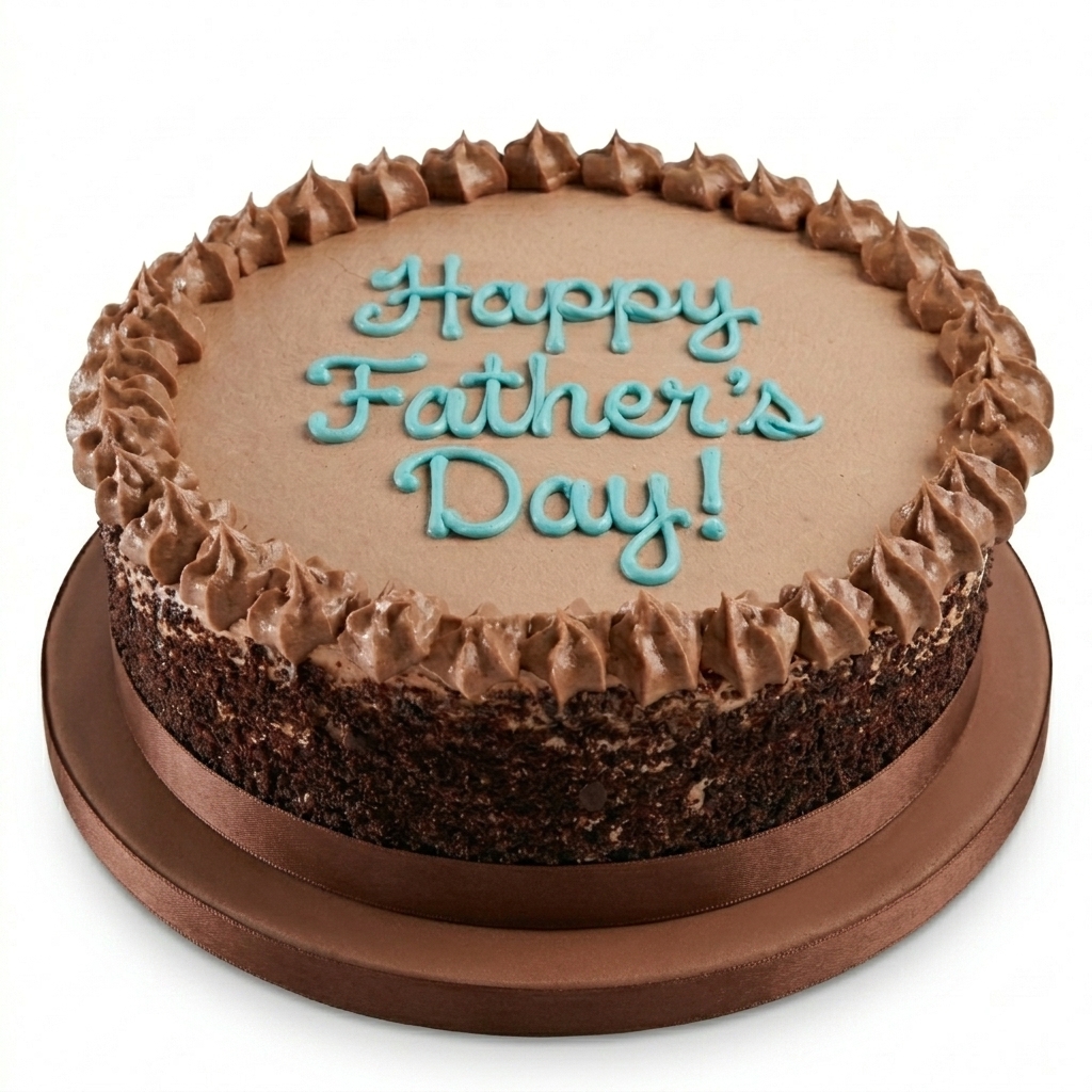 Happy Father's Day Chocolate Cake