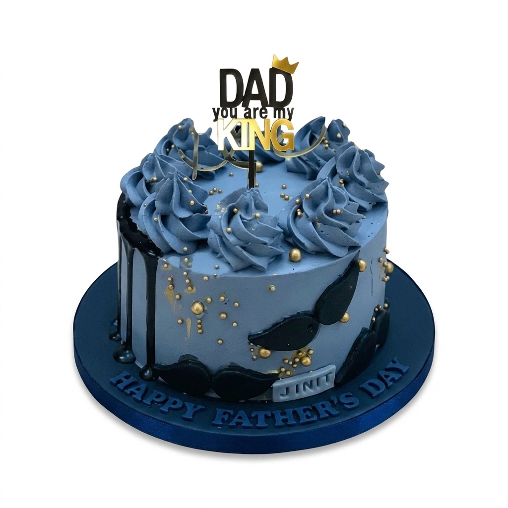 King Dad Father's Day Cake