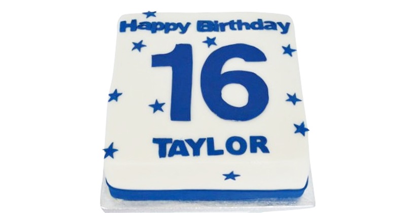 16th Birthday Cake for Boys