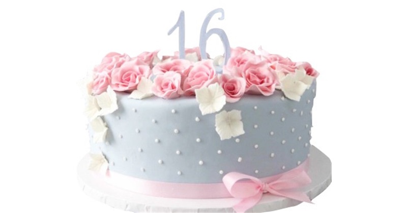 16th Birthday Cake For Girl