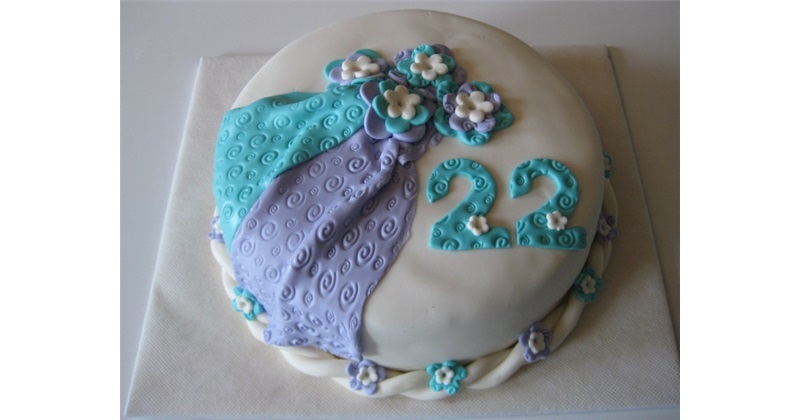 22 birthday cake