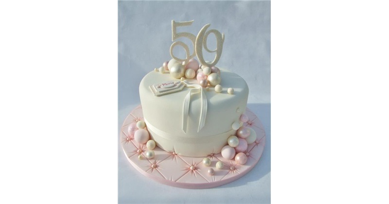 60Th Birthday Cake | bakehoney.com