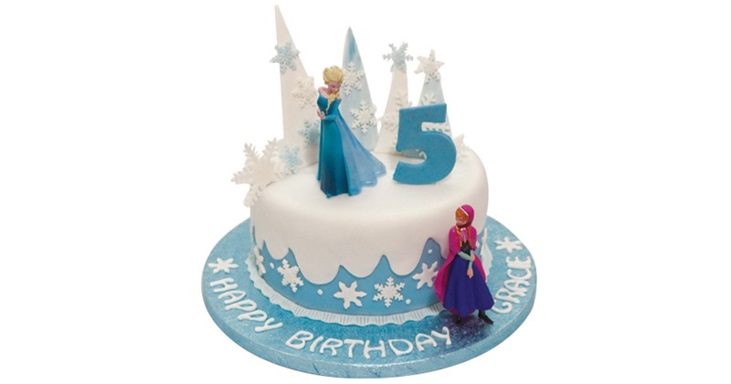 Anna Elsa Frozen Cake Anna Elsa Frozen Cake