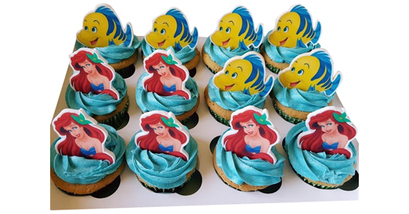 Ariel The Little Mermaid Theme Cupcakes Ariel The Little Mermaid Theme Cupcakes 23947 1500ffb16