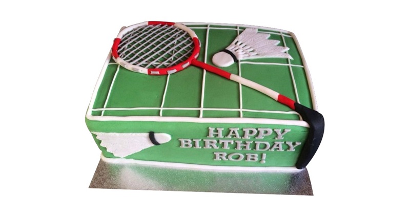 Badminton theme cake | badminton cake decoration ideas | badminton cake  design | birthday cake idea - YouTube