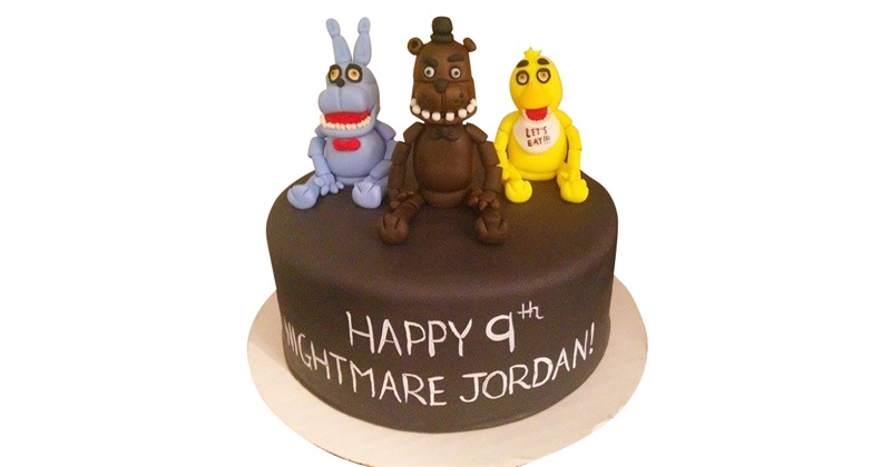 Five nights at Freddie's cake