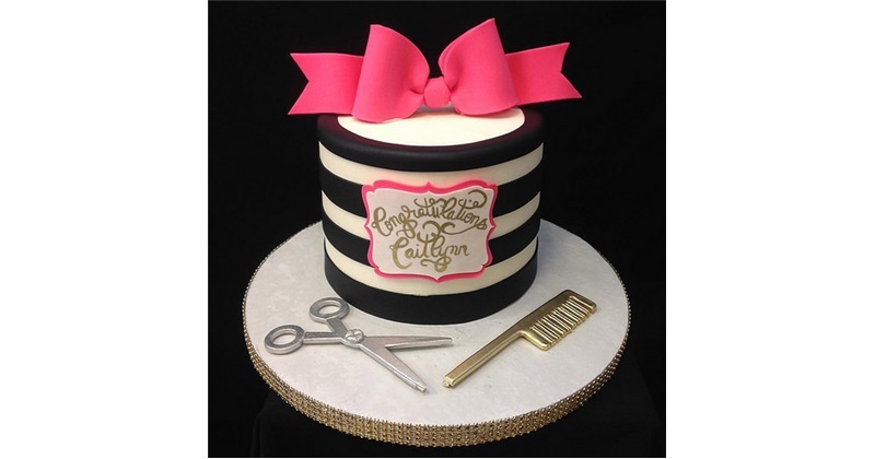 Hair Stylist Cake