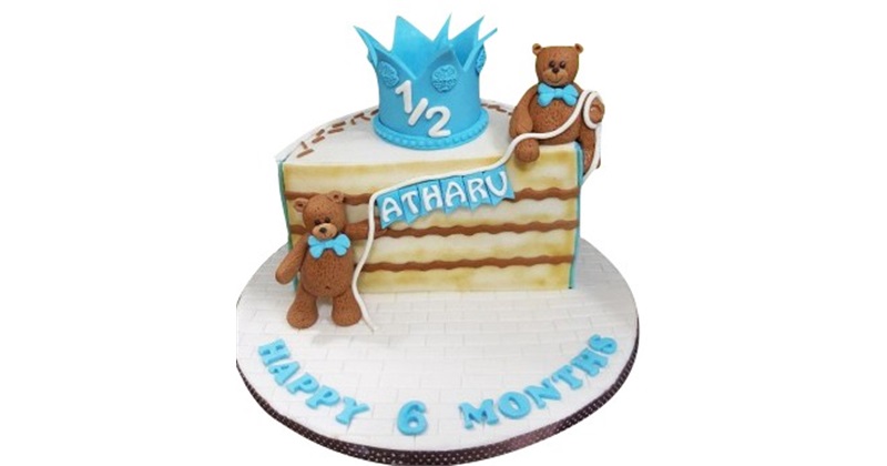 Half Birthday Cake