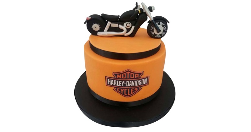 harley davidson cake pan