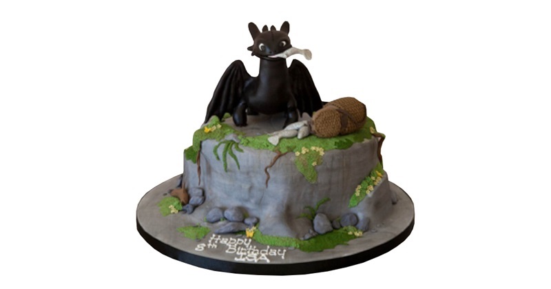 how to train your dragon cake ideas