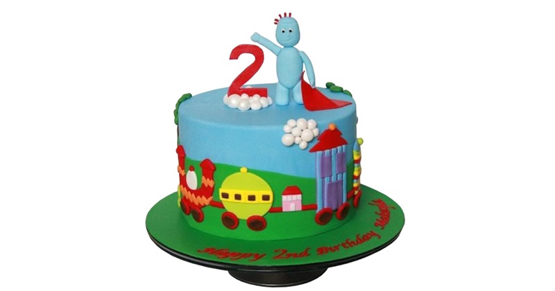In the night garden cake