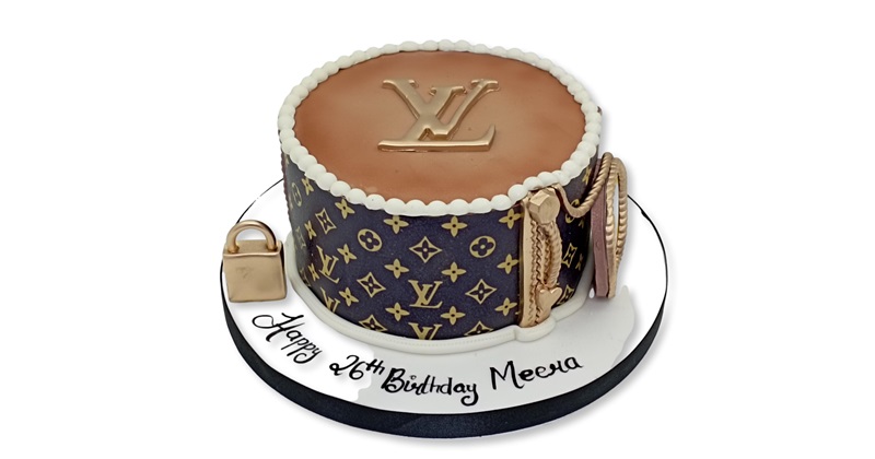 vuitton cake with