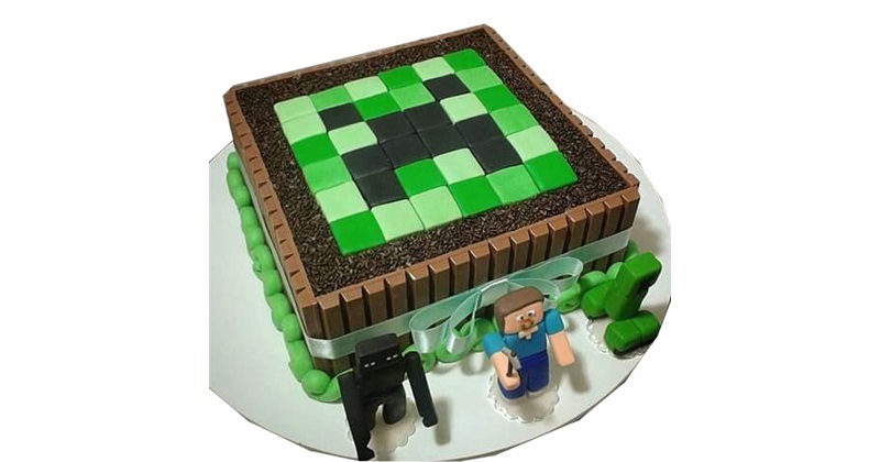 Minecraft Game Cake Minecraft Game Cake