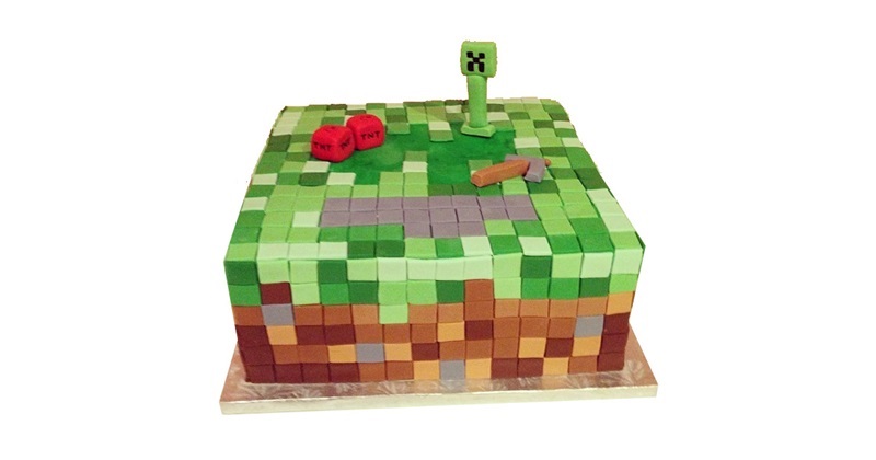 Minecraft Game Cake Minecraft Game Cake