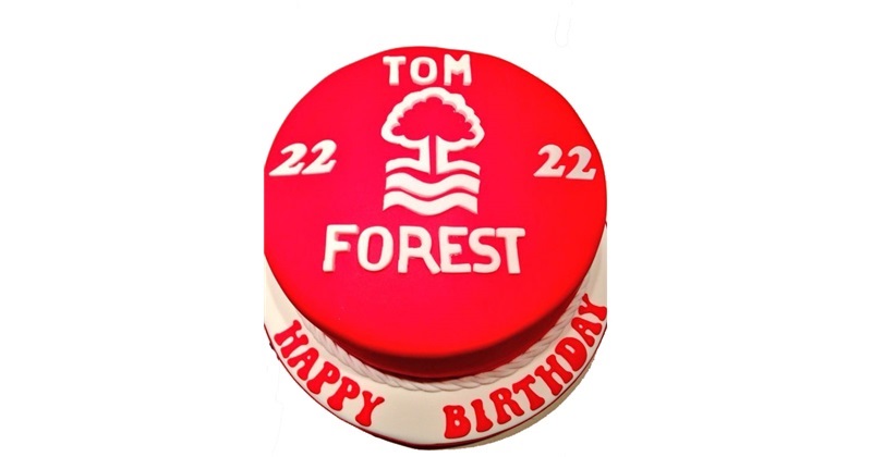 Nottingham forest cake