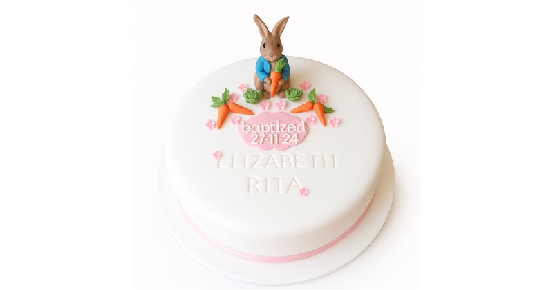 Peter rabbit cake
