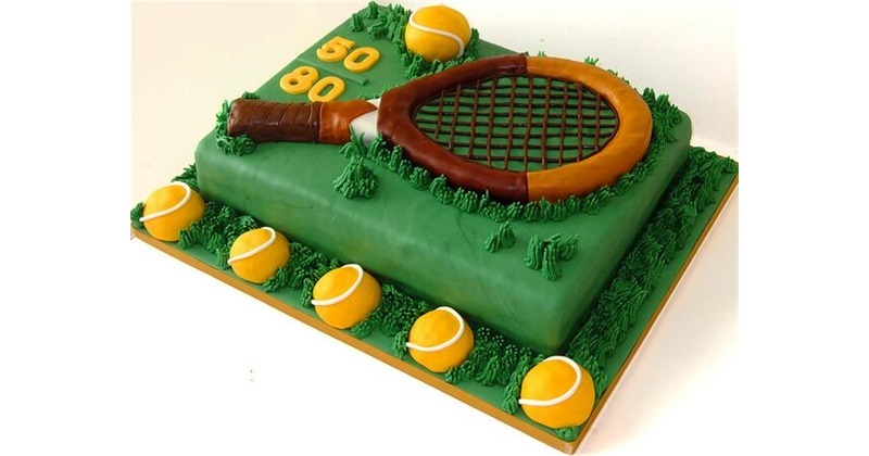 Tennis Cake | Gloverly Cupcakes