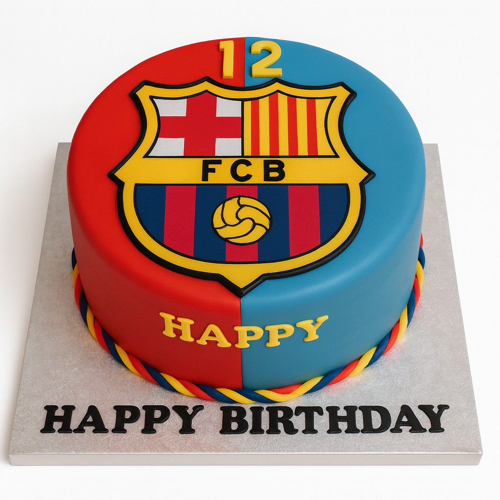 FC barcelona cake