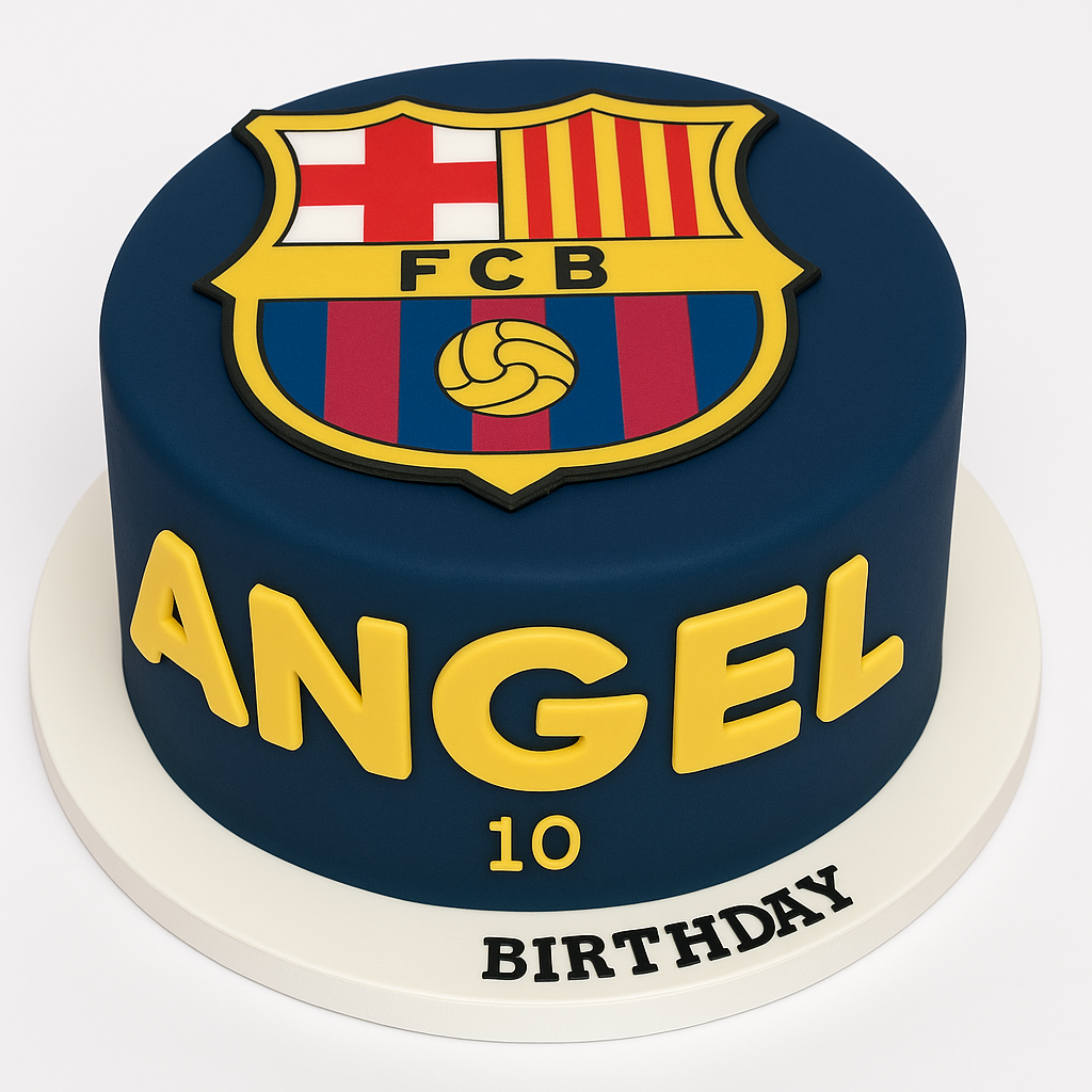 FC barcelona cake