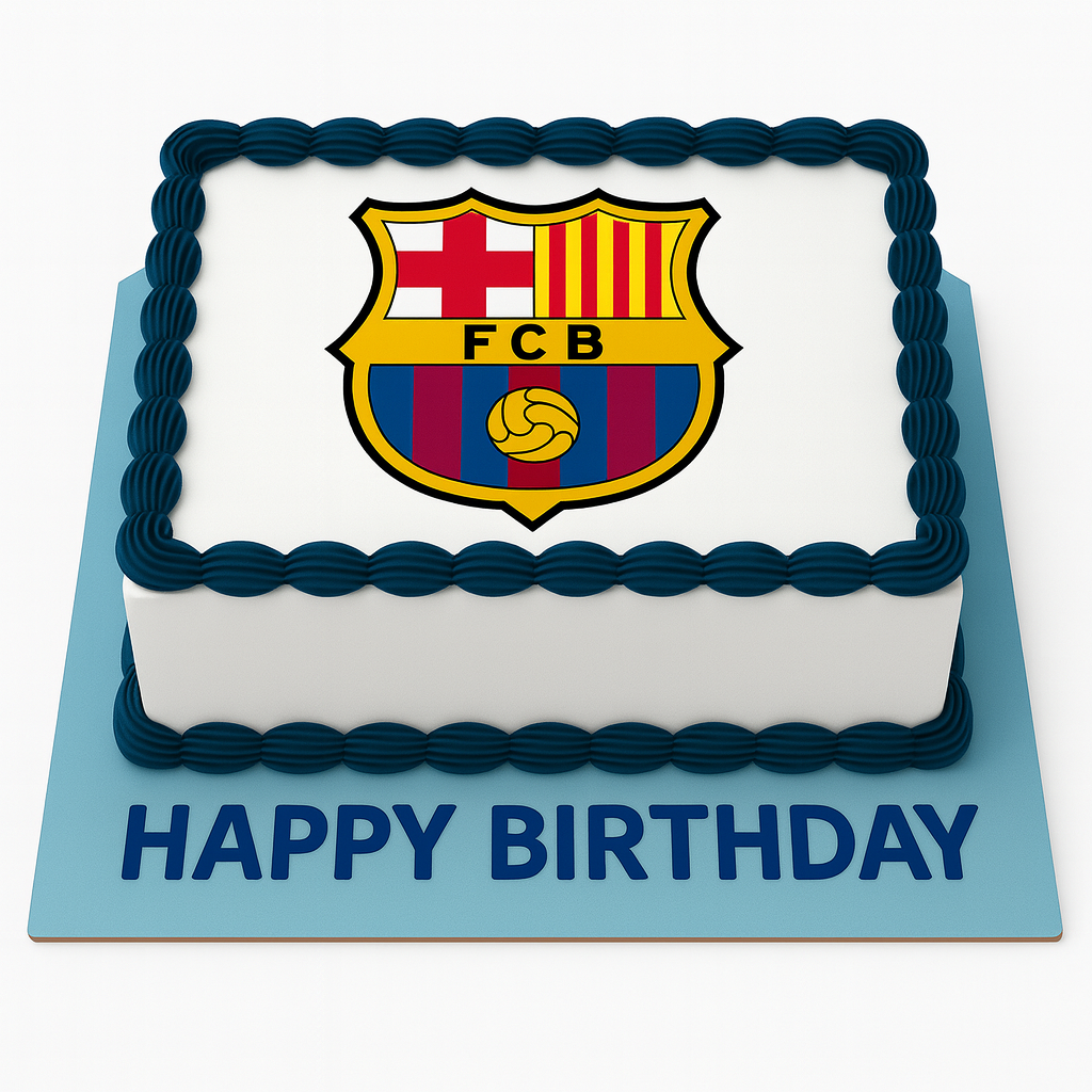 FC barcelona cake