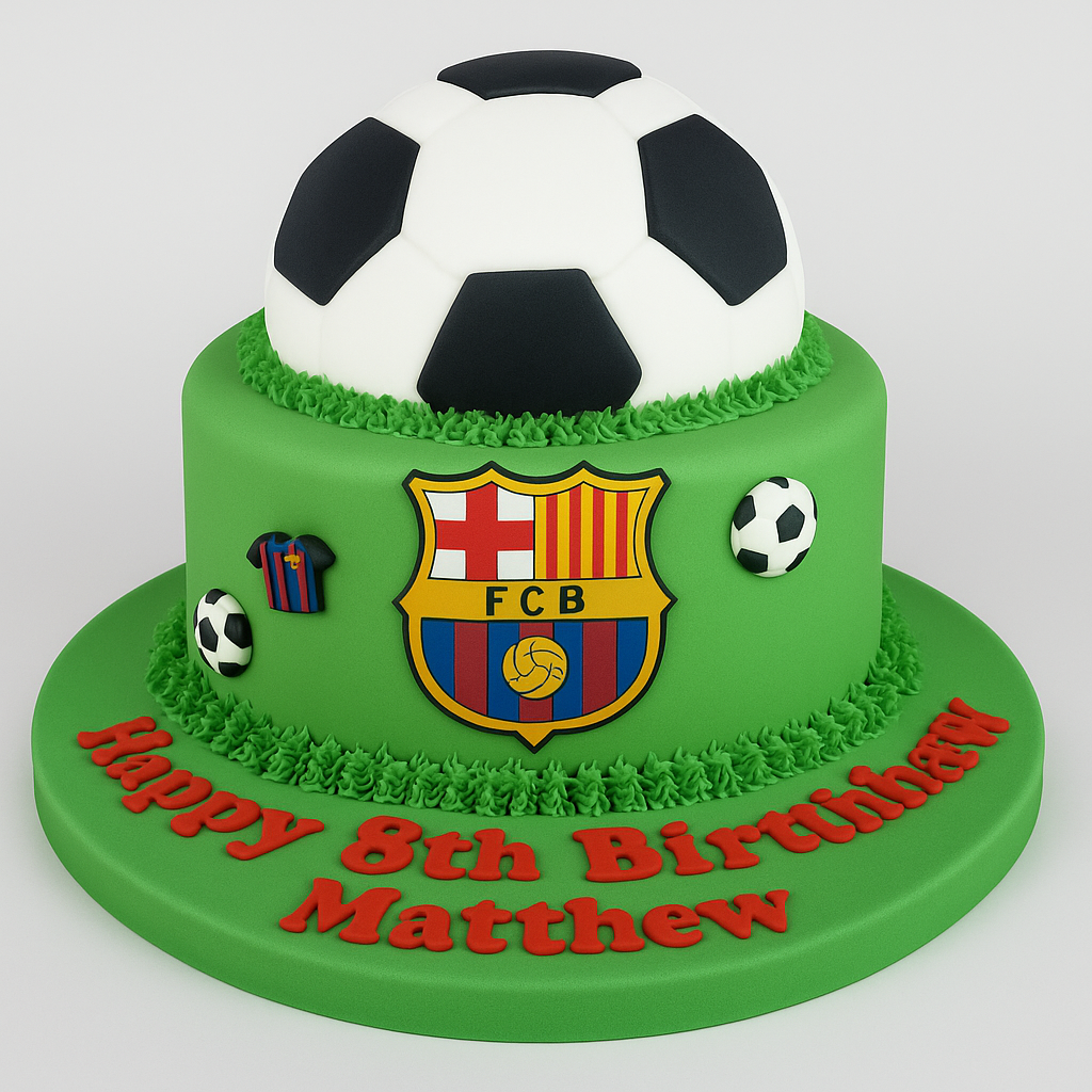 Fc barcelona cake