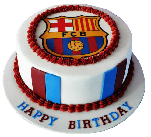 Fc barcelona cake
