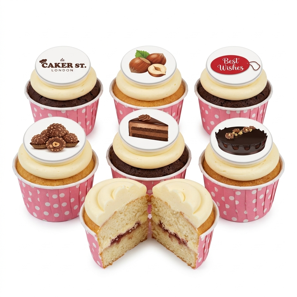 Gourmet Dessert Selection Cupcakes