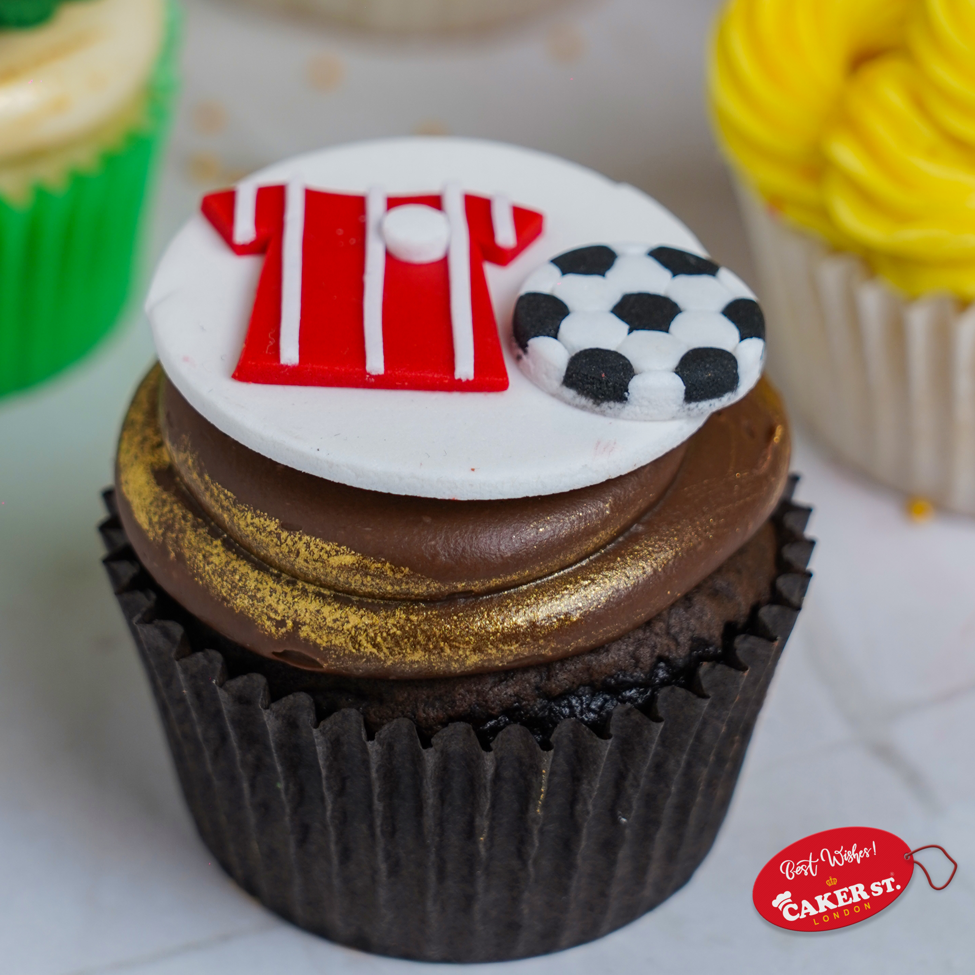 Field Goal Football Cupcakes