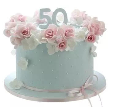 50th Birthday Cake For Her