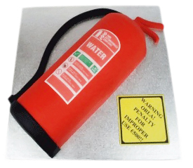 Fire Extinguisher Cake