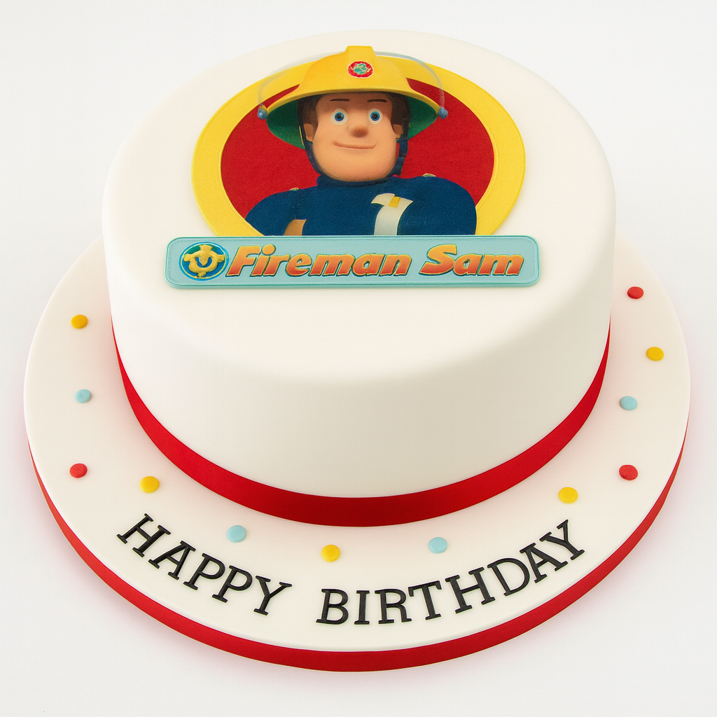 Fireman sam cake
