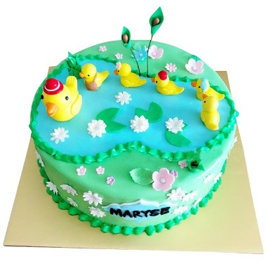Five Little Ducks Cake