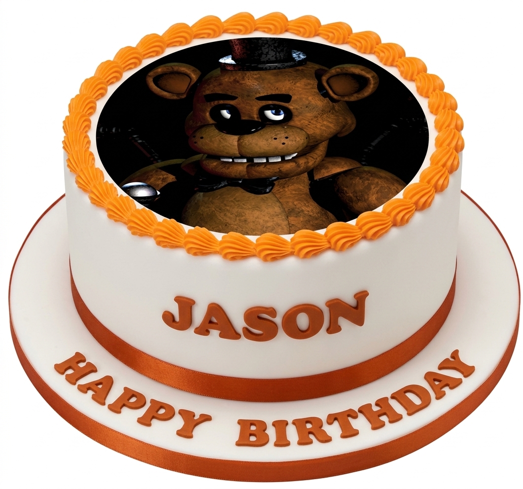 Five Nights at Freddy's Gaming Birthday Cake