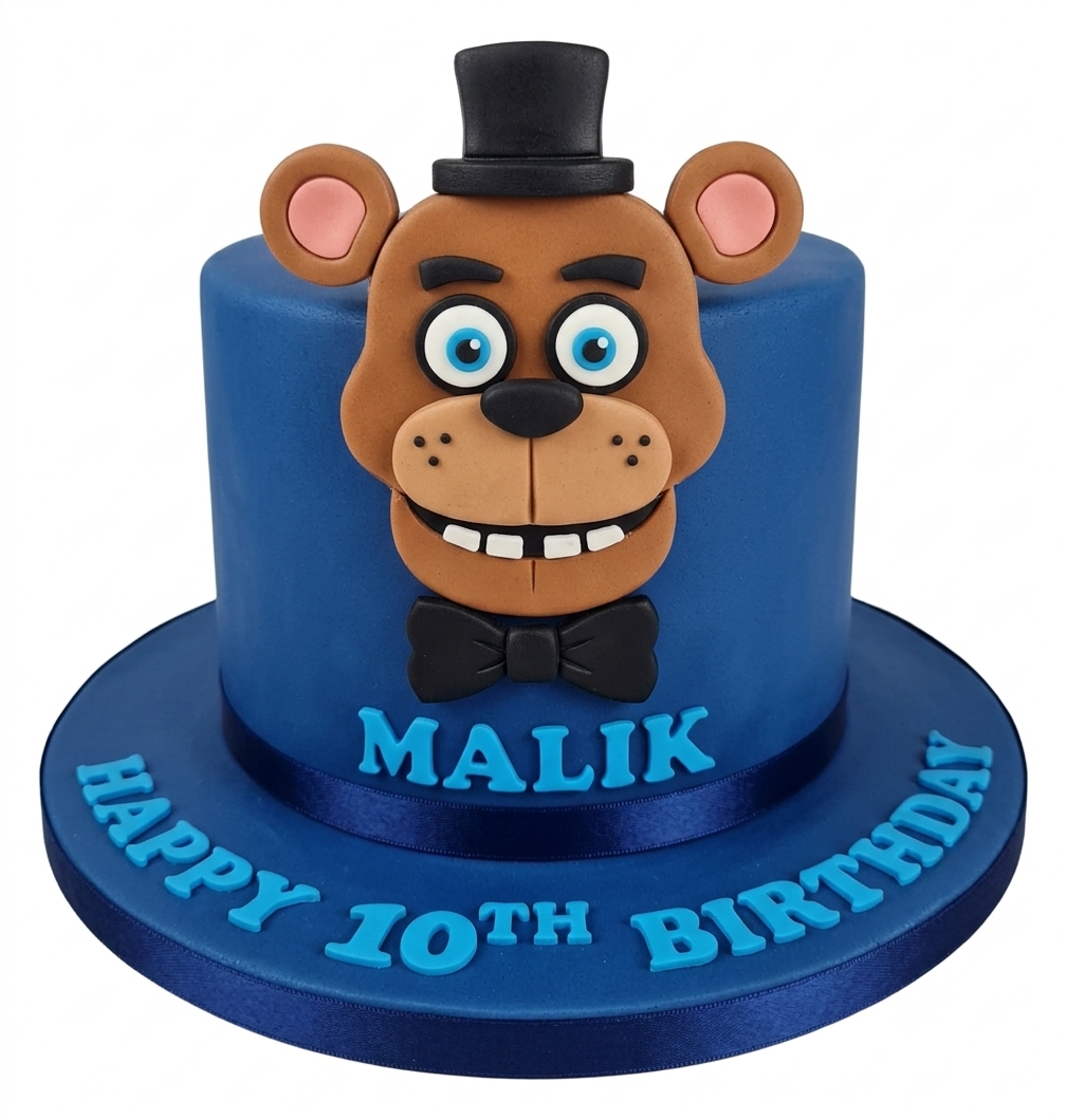Five Nights at Freddy's Birthday Cake