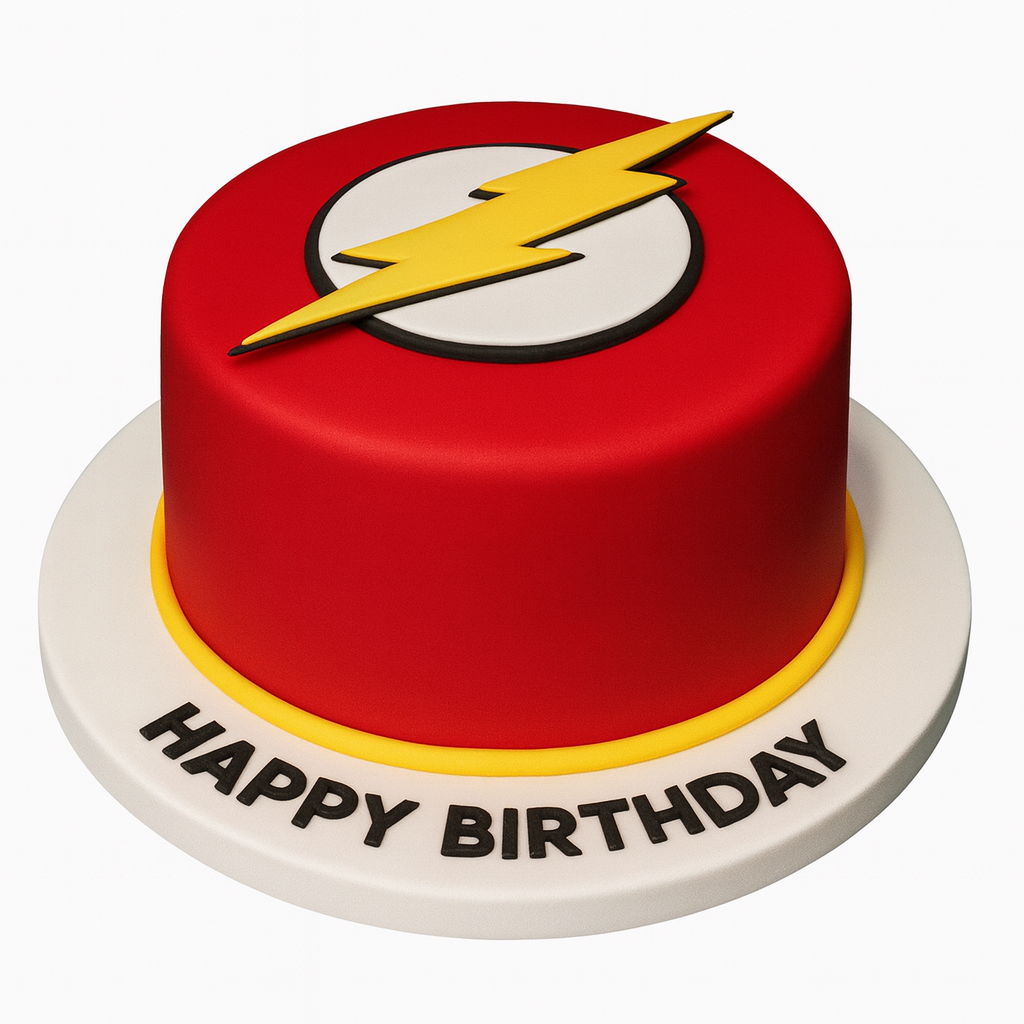 Flash Birthday Cake