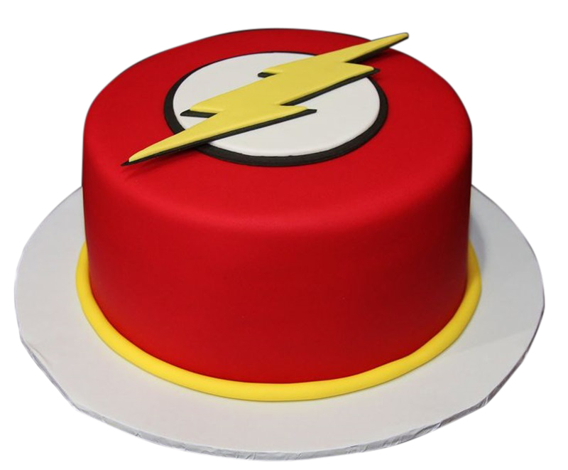 Superhero Cake Topper the Flash Inspired Custom Cake Topper - Etsy Sweden