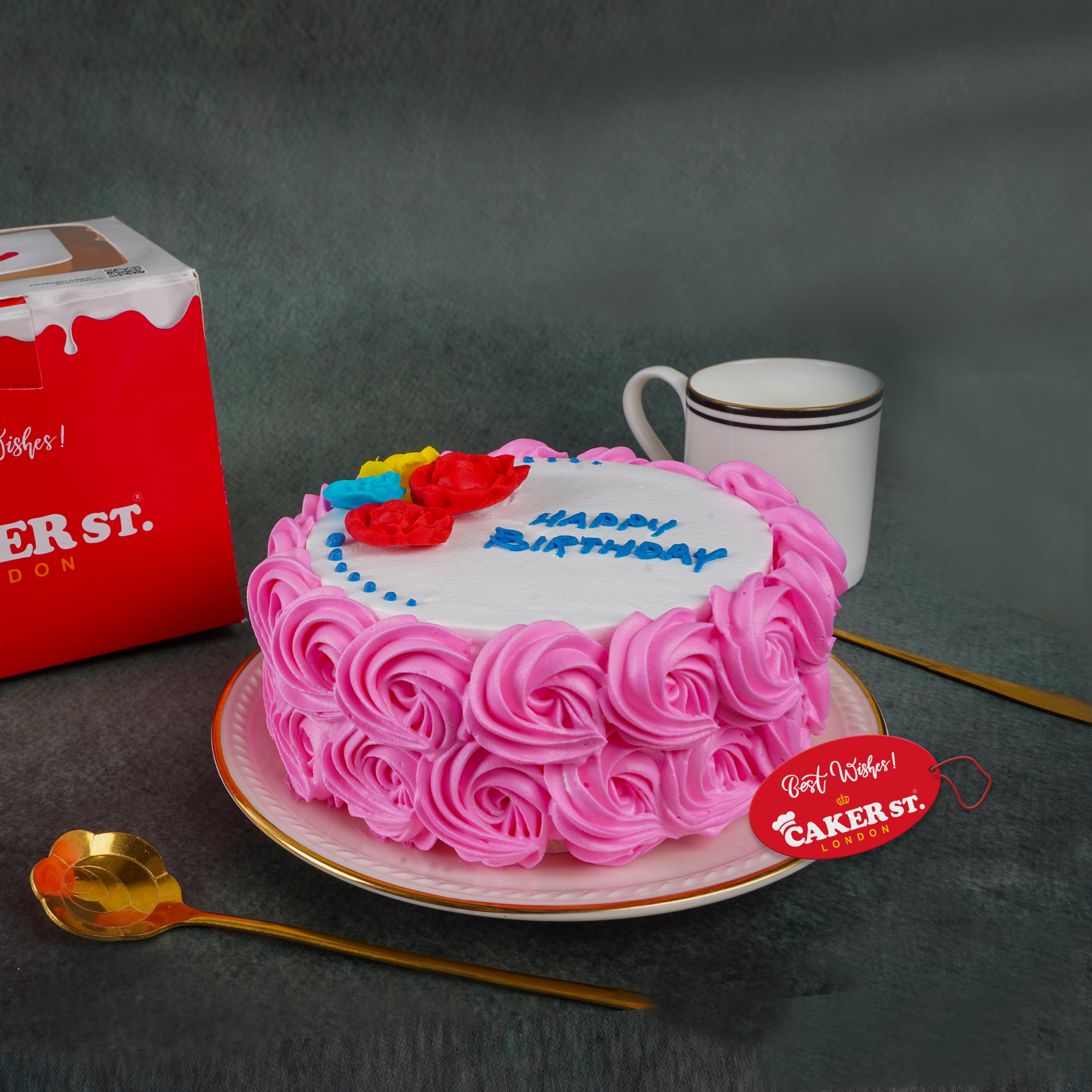 Floral Bento Bliss Bento Cake (4 inch)