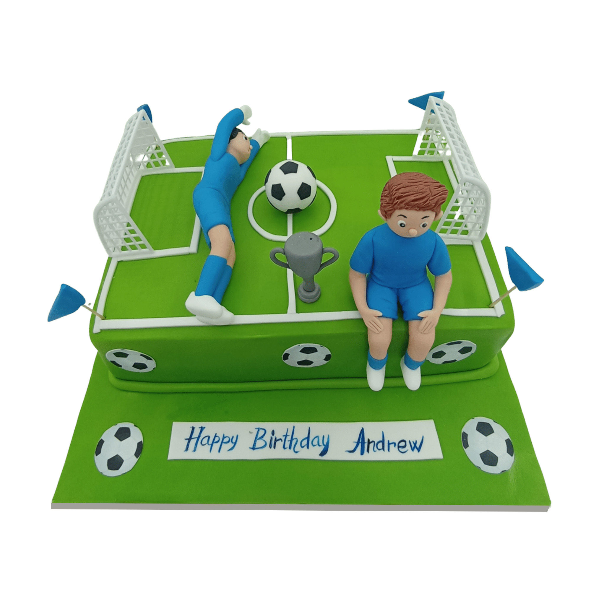 Football Birthday Cake 