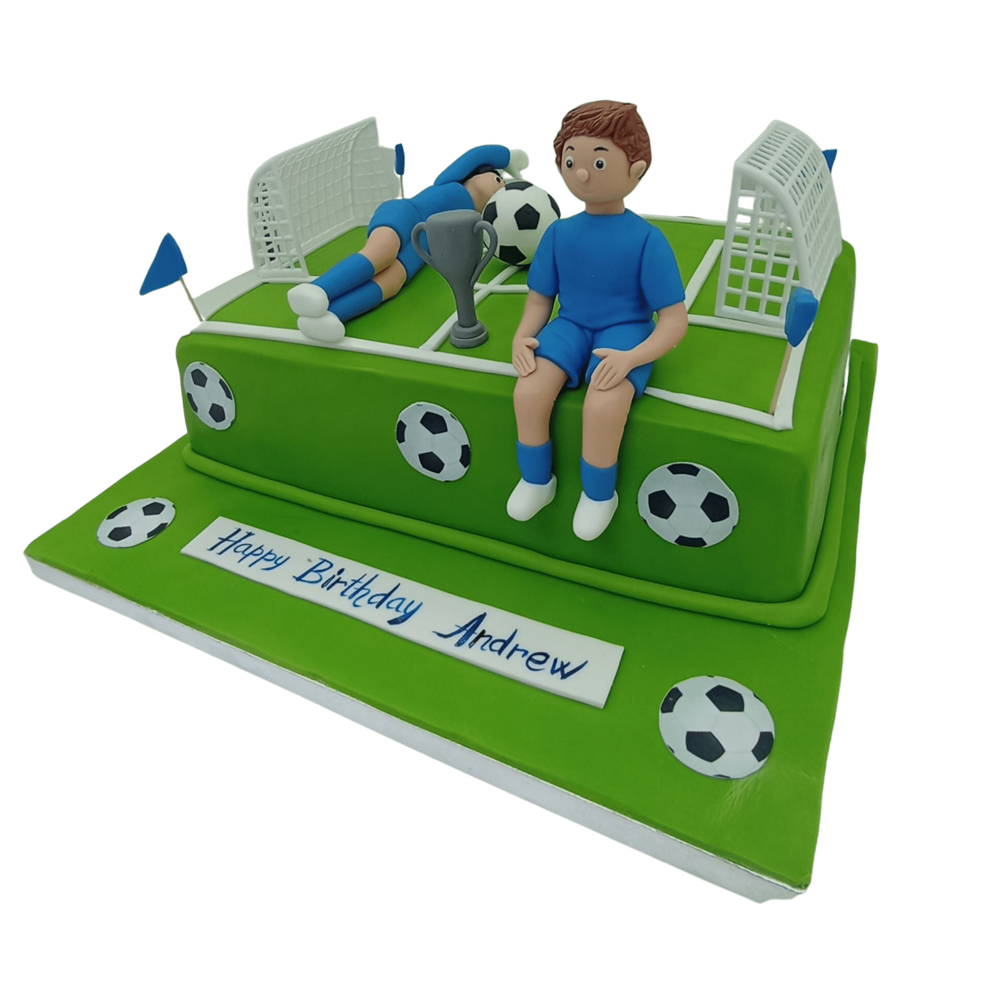 Football Birthday Cake 