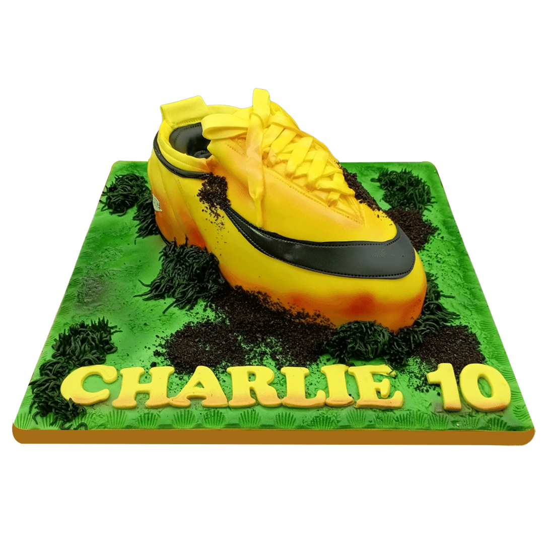 Football Boots Cake